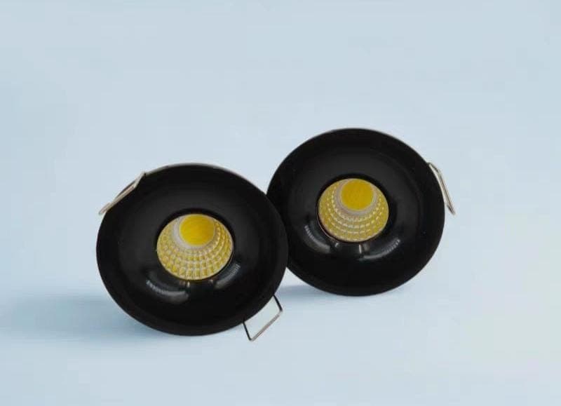 Modern 3W black with inner gold Pop Spot Light for Living Rooms and Lobbies - View 1