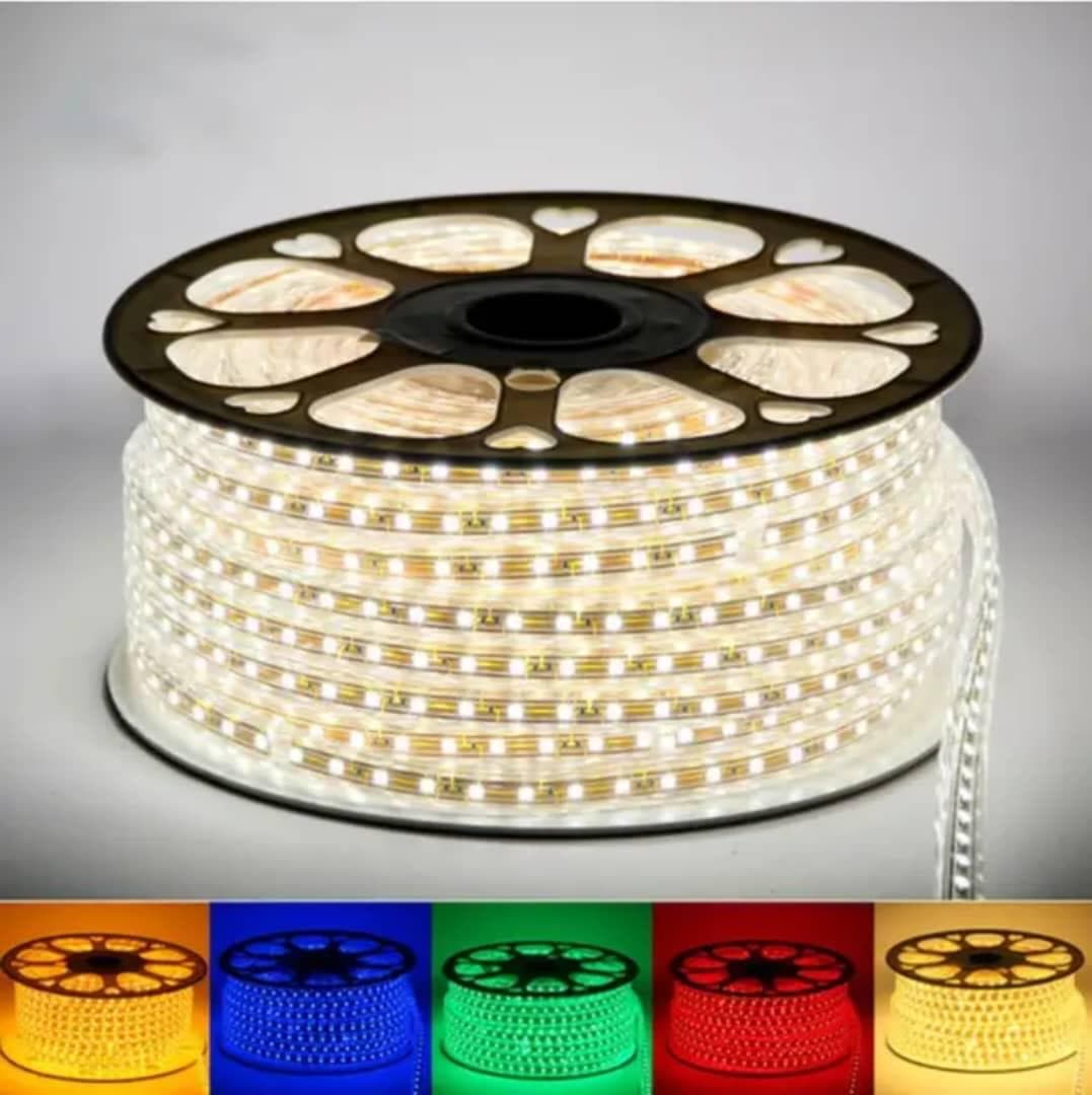 40-Meter LED Rope Light – Color Changing, Waterproof, Flexible Lighting for Indoor & Outdoor Decoration.  - View 1