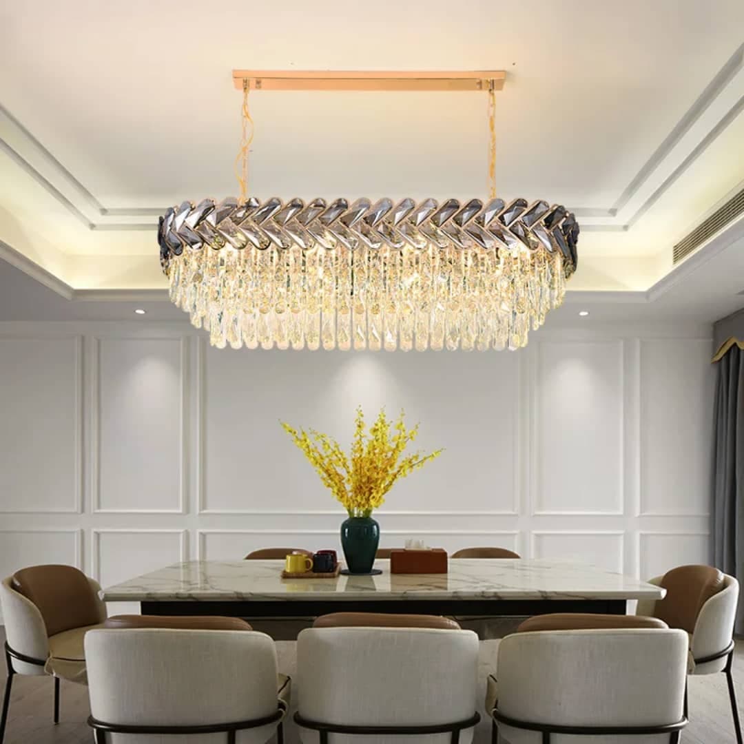 800MM Luxury Large Crystal Chandelier– Modern & Vintage Elegance for Home Interiors  - View 1