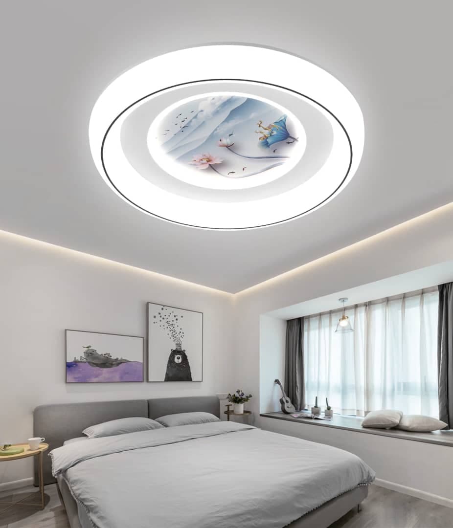 Reindeer LED Ceiling Light -- Artistic Modern Decorative Light for Bedroom &amp; Living Room. - View 1
