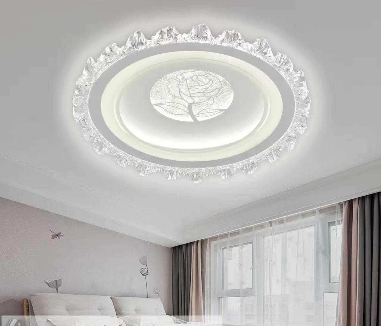 Modern LED Chandelier Ceiling Light for Living Room, Hallway &amp; Kitchen. - View 1