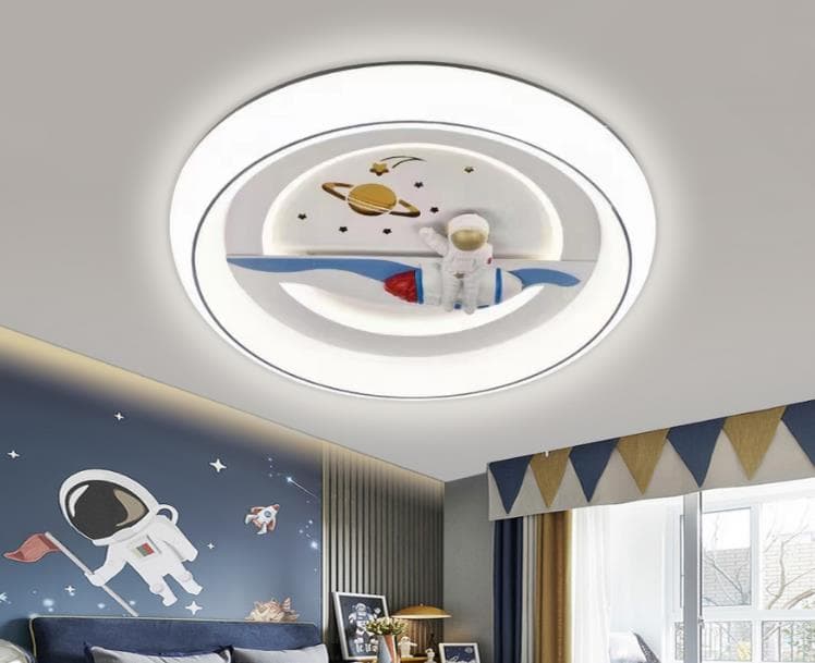LED Ceiling Light Fittings – Space Astronaut Decorative Ceiling Fittings for Home & Kids Bed Room.  - View 1