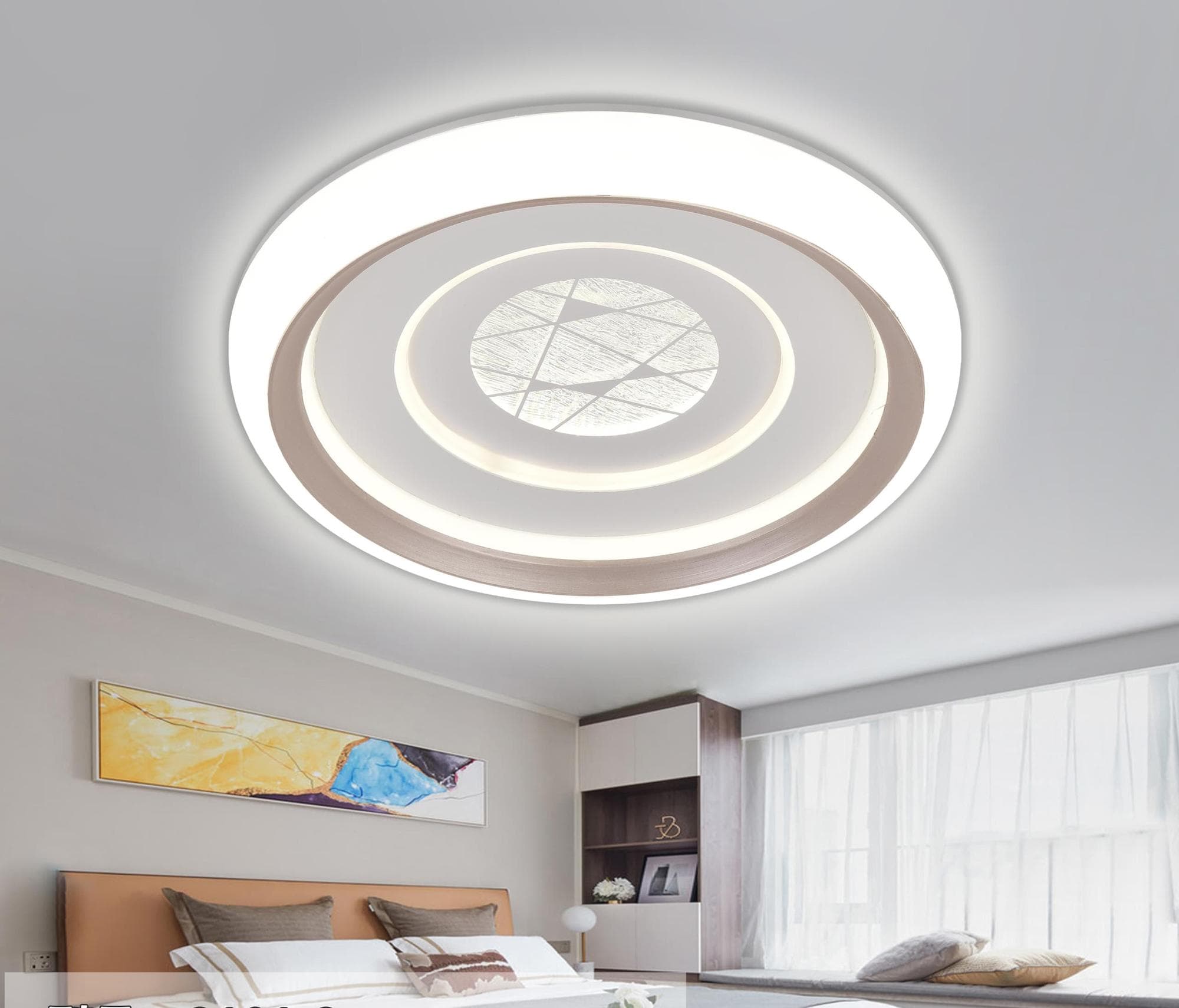 Luxury Modern LED Ceiling Light for Living Room, Bedroom &amp; Hallway. - View 1