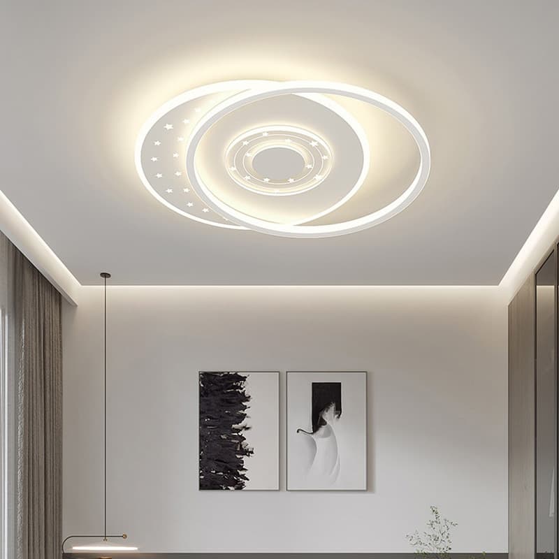 Luxury LED Moon &amp; Star Ceiling Fittings – Perfect for Living Room &amp; Bedroom.  - View 1