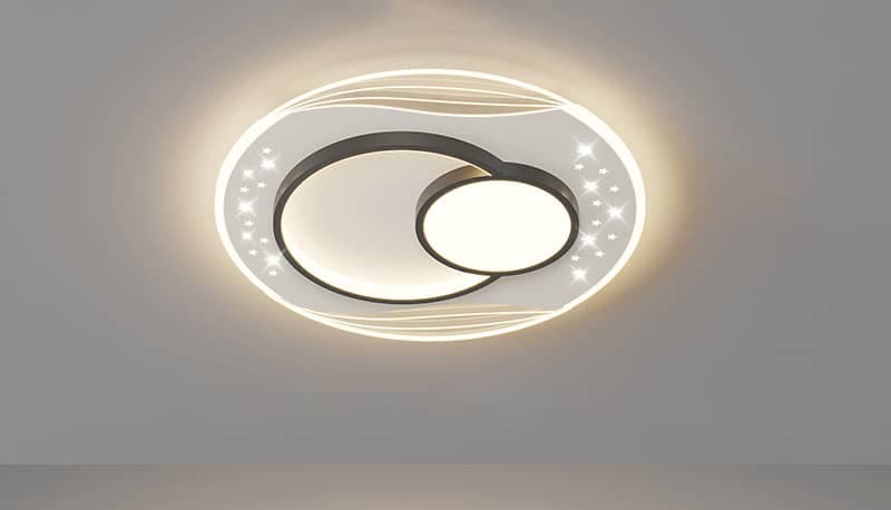 Minimalist LED Ceiling Fitting Design – Stylish Light Fittings for Living Room &amp; Bed Room.  - View 1