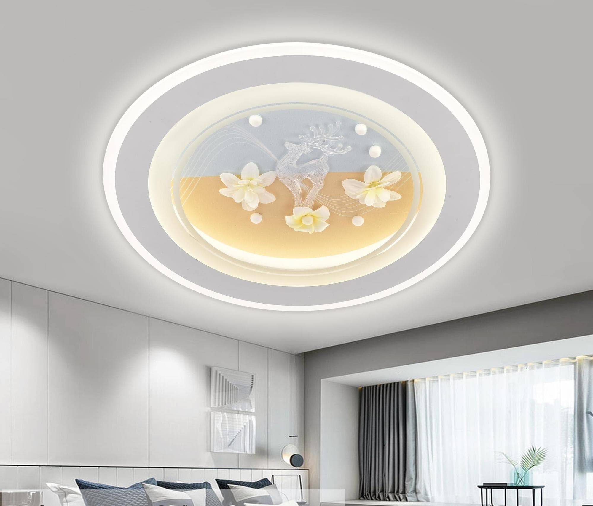 Luxury LED Ceiling Light Fitting for Living Room &amp; Bedroom Décor. - View 1