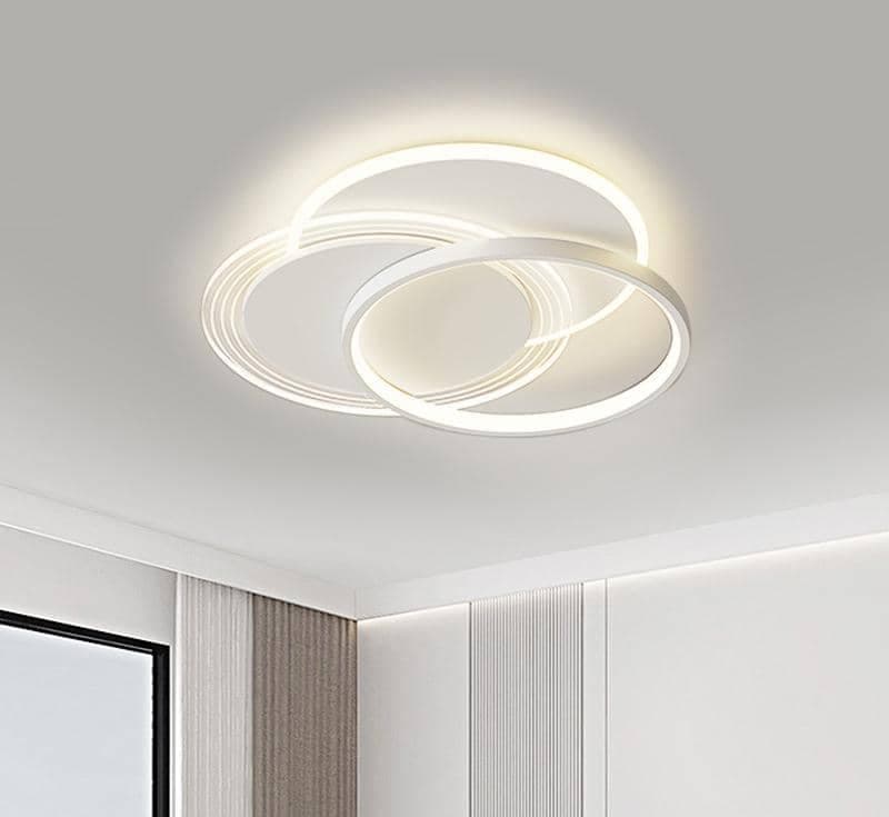 Stylish Modern LED Ceiling Fitting – Elegant LED Ceiling Light for Living Room &amp; Kitchen.  - View 1