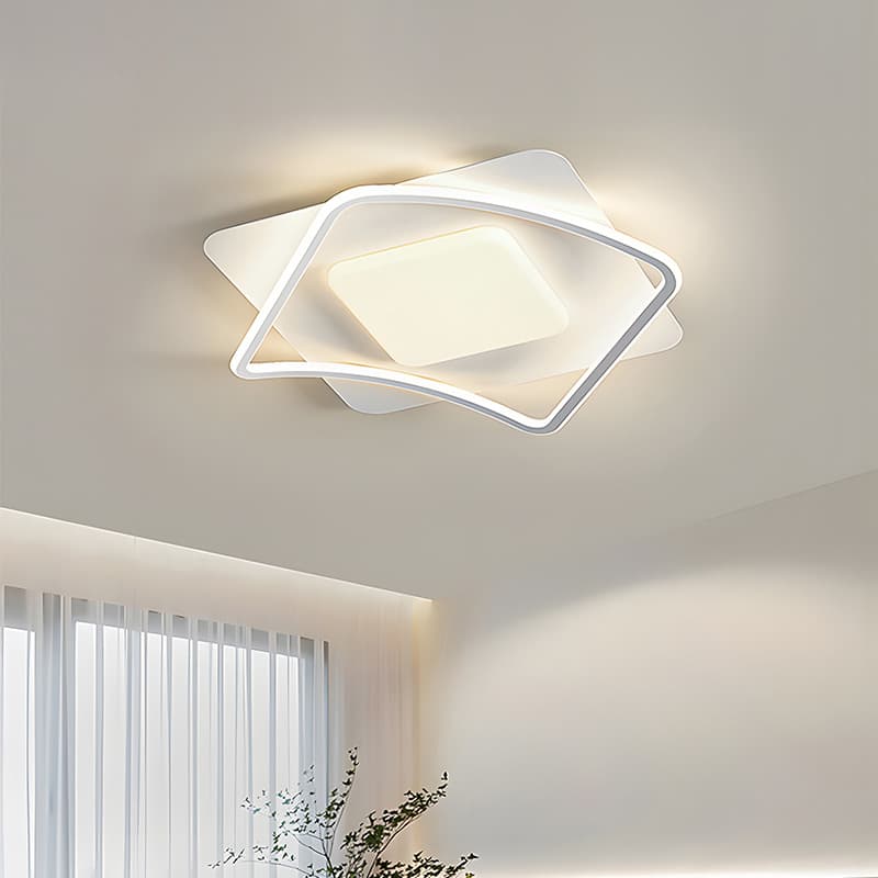 Modern LED Ceiling Light – Luxury Ceiling Light Fittings for Living Room &amp; Bedroom.  - View 1