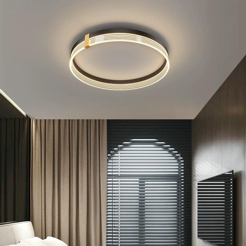 Designer LED Bedroom Ceiling Light – Cloud-Shaped Starry Sky Fixture.  - View 1