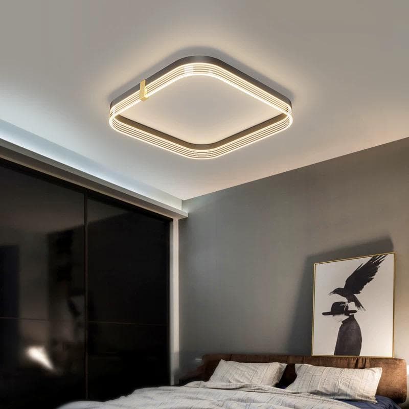 Nordic LED Ceiling Light – Modern Flush Mount for Bedroom &amp; Living Room.  - View 1