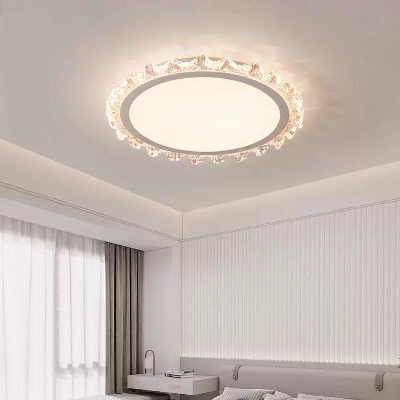 Modern Round LED Ceiling Light – Nordic Flush Mount for Bedroom &amp; Living Room. - View 1