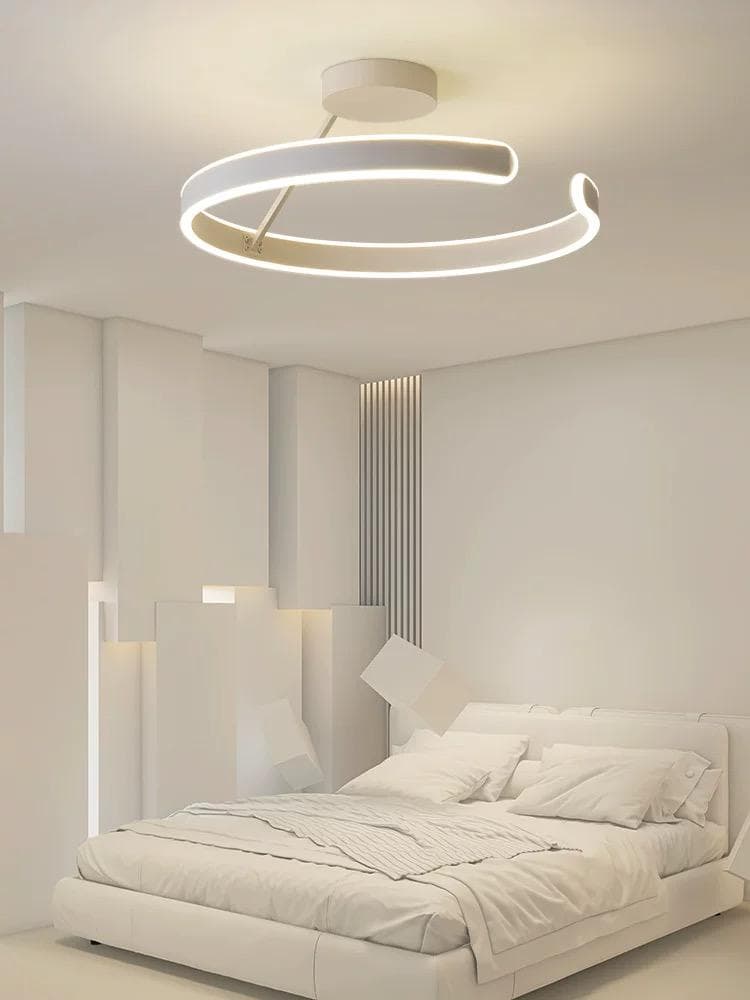 Energy-Efficient LED Ceiling Light – Nordic Design for Bedroom &amp; Living Room.  - View 1