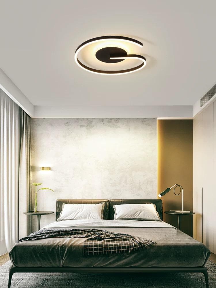 Premium Nordic LED Ceiling Light – Perfect for Bedroom or Living Room.  - View 1