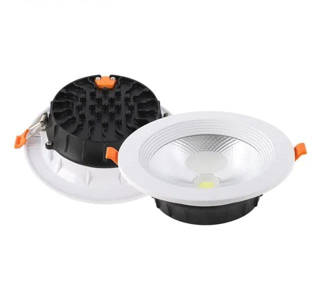 White COB Downlight for Living Room POP Ceiling - View 1