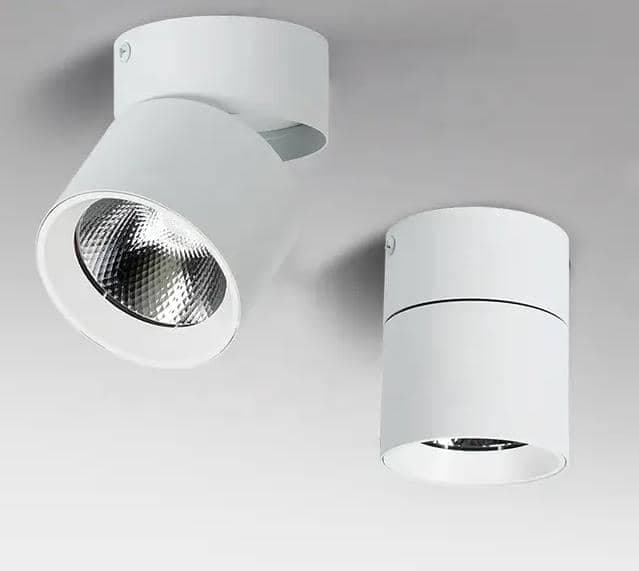 Luxury Copper Cantilever Ceiling Light– 20W Adjustable Surface Spotlight for Home & Office. - View 1