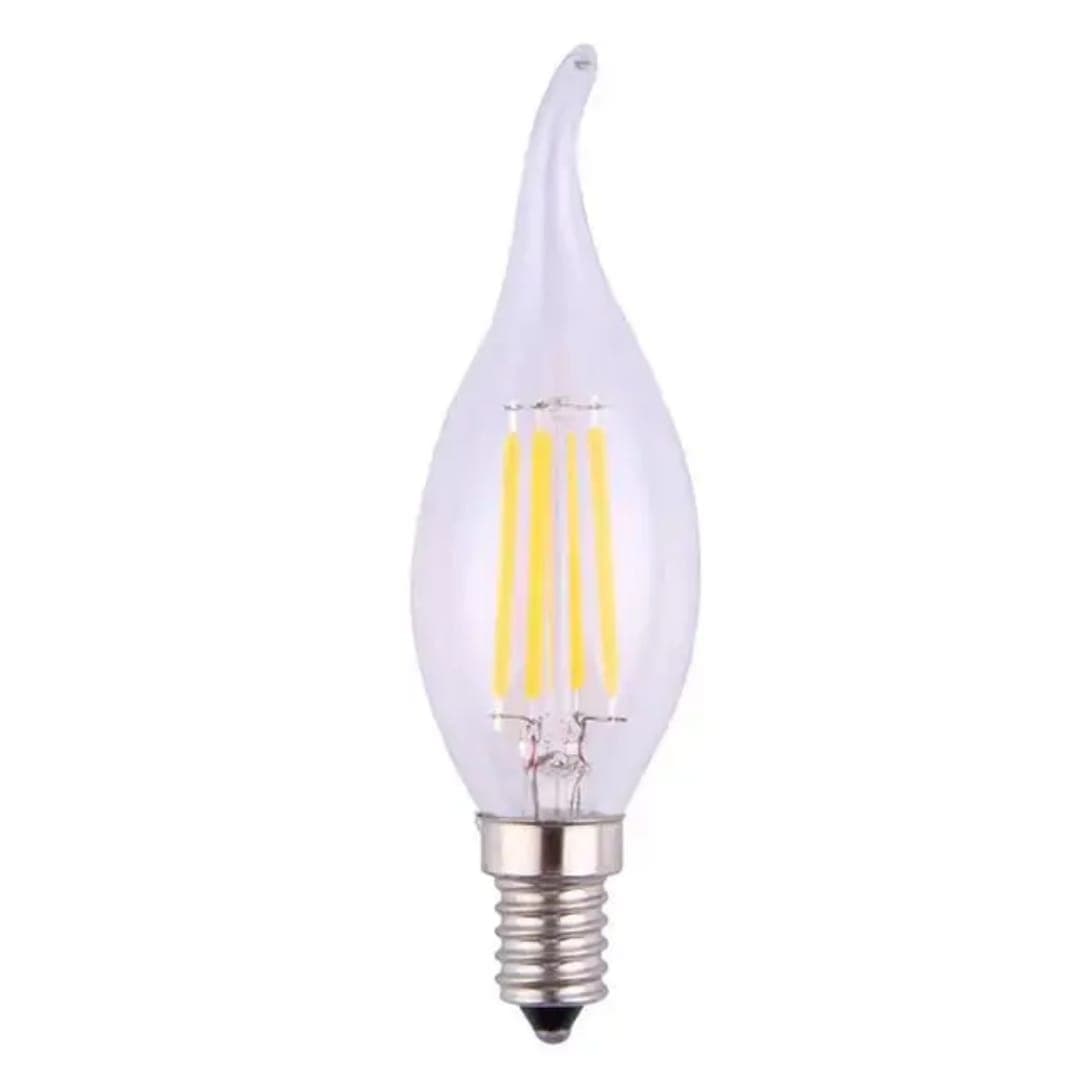 E14 LED Filament Bulb 4W – Decorative Light Fittings for Living Room, Bedroom & Dining Room. - View 1