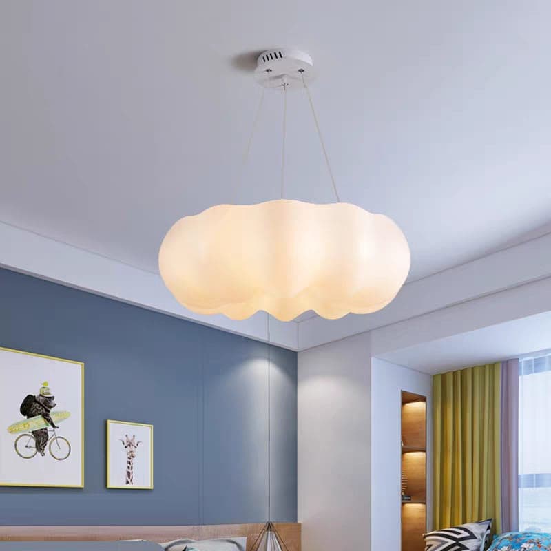 Elegant Cloud Nordic Chandelier Light – Modern LED Droplight for Living Room, Hallway & Bedroom. view 2