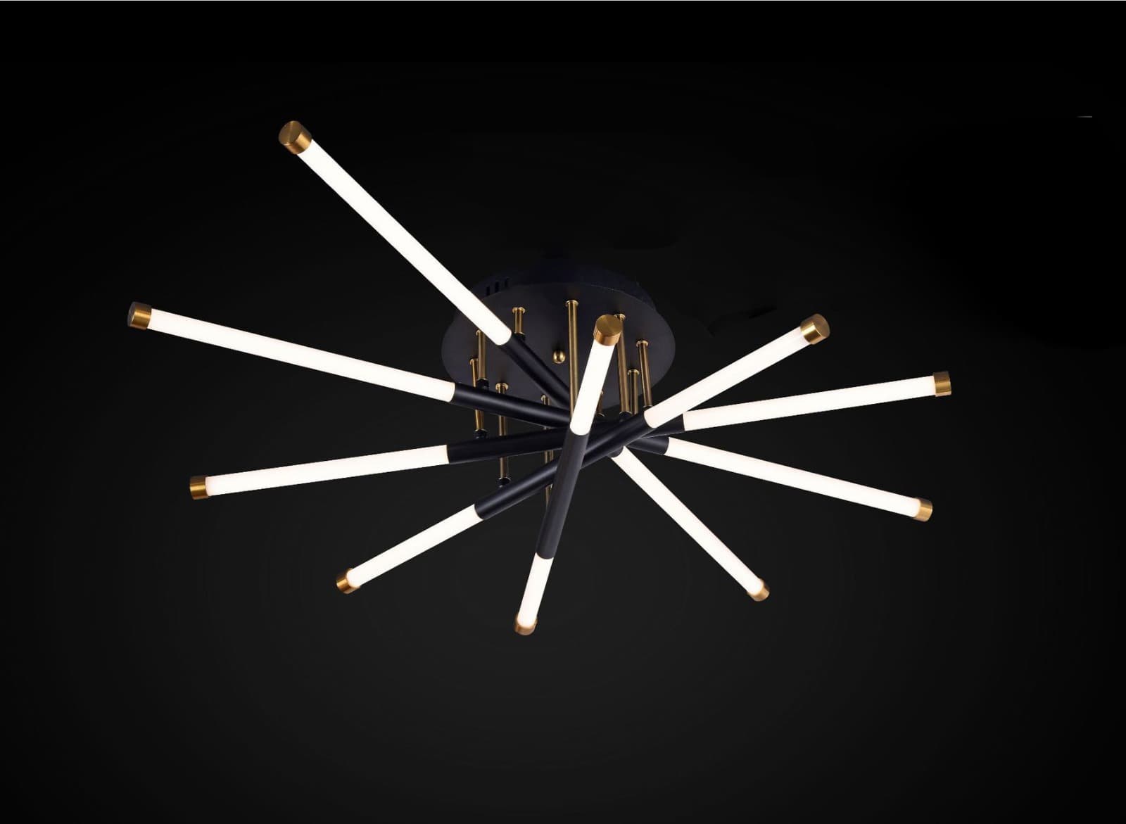 Luxury Modern Ring LED Chandelier with Floating Design. - View 1