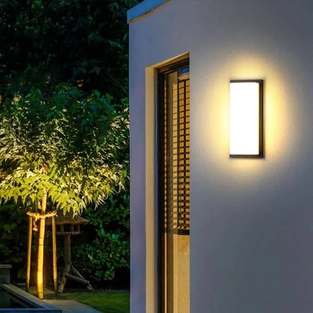 Modern Waterproof LED Outdoor Wall Light (IP65) – Durable Exterior Wall Light for Home & Garage. - View 1
