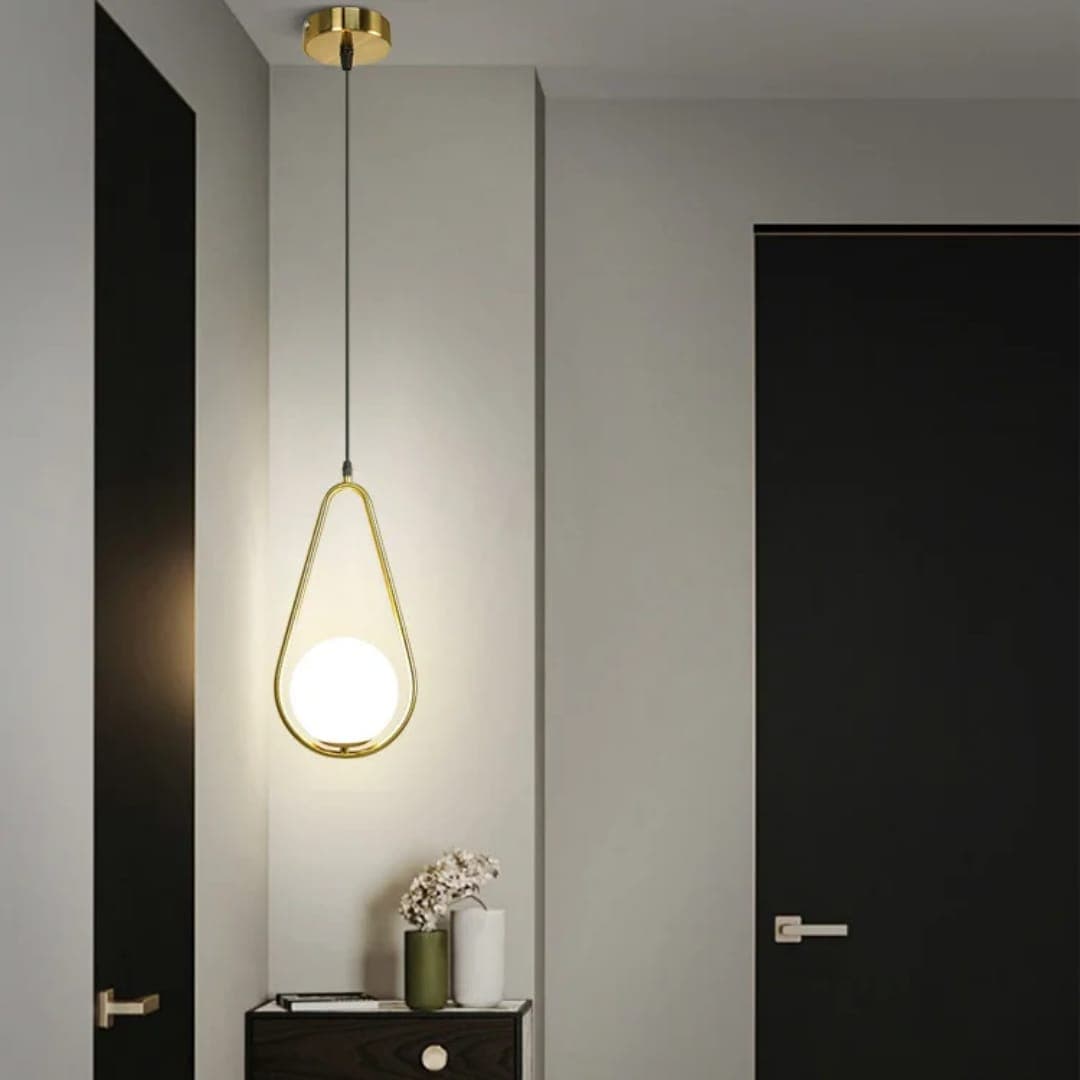 Versatile Hanging Drop Light– Ideal for Kitchen, Bedroom & Dining Table. - View 1