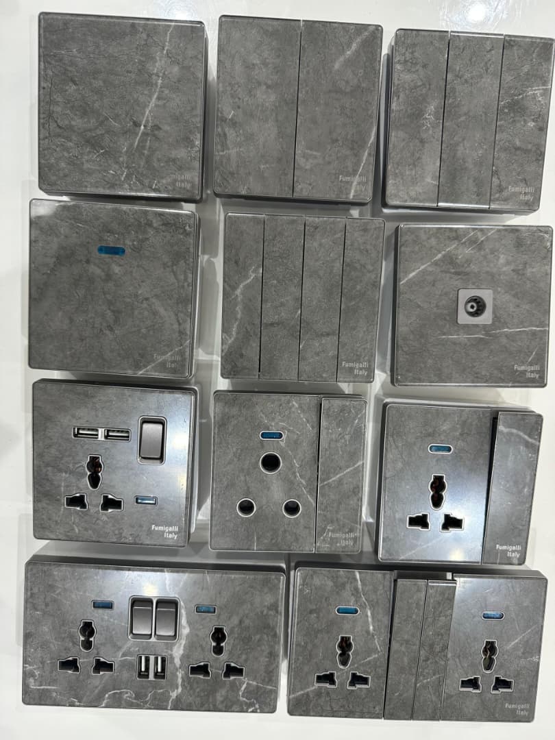 MABLE Electrical Sockets and Switches for Kitchen, Bathroom, Living Room, Office - View 1