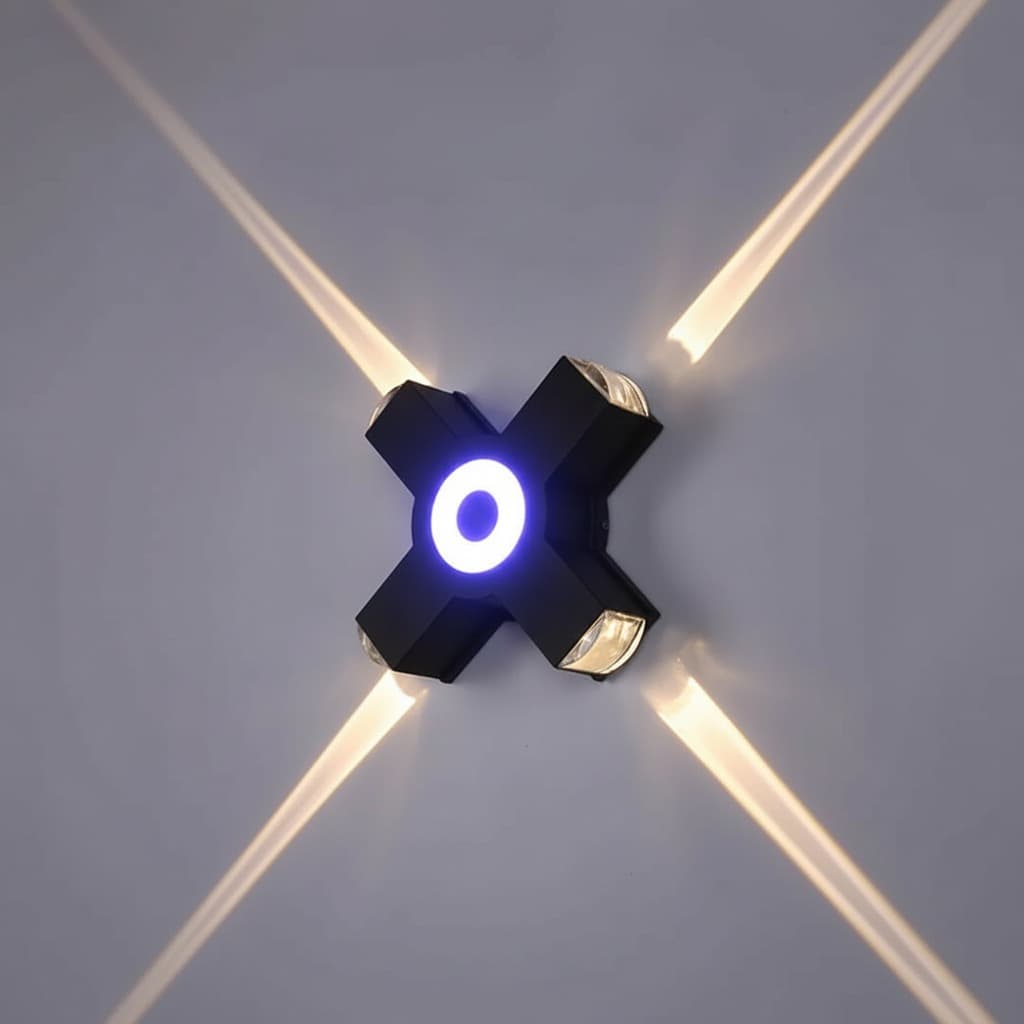 Elegant V-Shaped Gold LED Wall Light – Modern Luxury Wall Lamp. - View 1