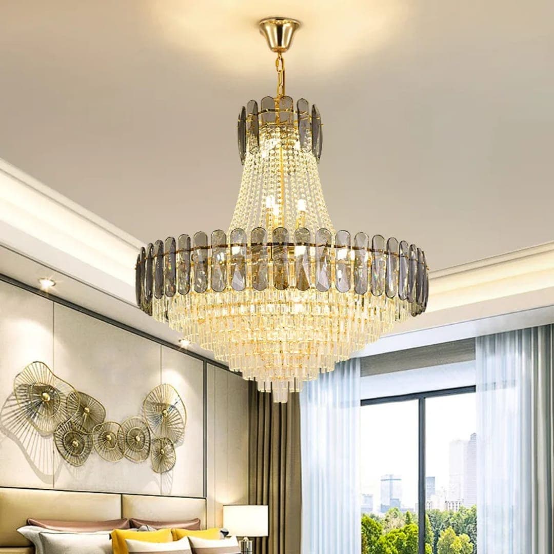 Designer Luxury Crystal Chandelier for Living Rooms and Master Bedrooms. - View 1