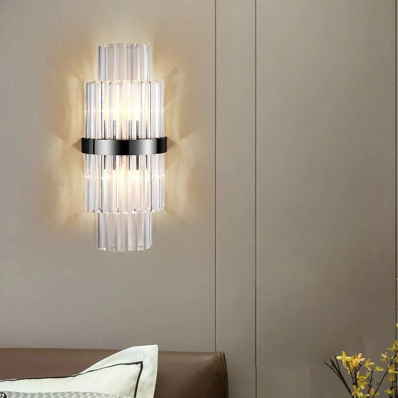 Premium Metal & Glass Wall Lamp – Modern Luxury Wall-Mounted Lighting. - View 1