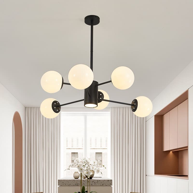 Crystal Gold Ring Pendant Light – Luxury Nordic Ceiling Chandelier. - View 1