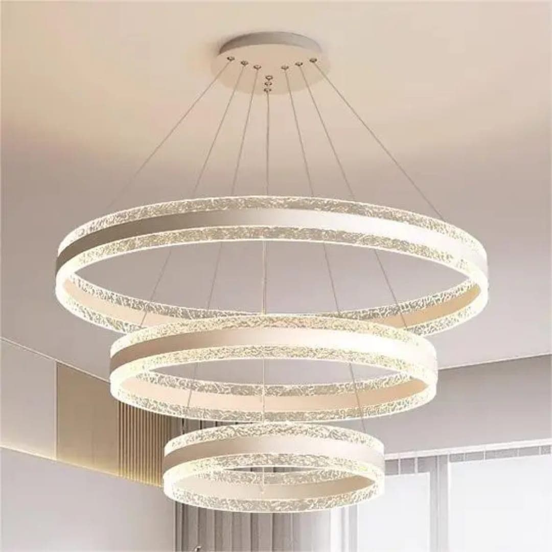 Sleek Nordic LED Chandelier for Apartments and Modern Homes. - View 1