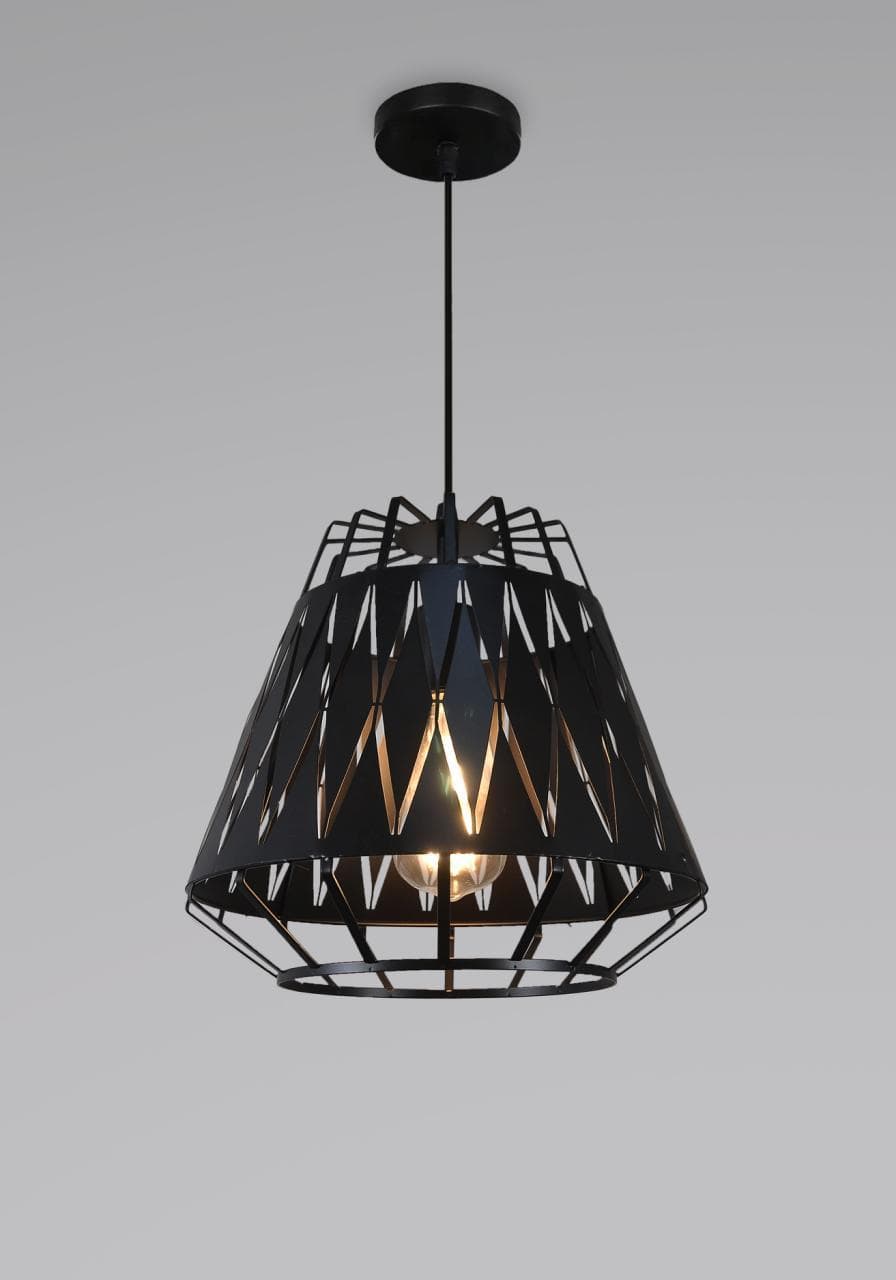 Decorative Cage Pendant Ceiling Light for Homes & Cafés. - View 1