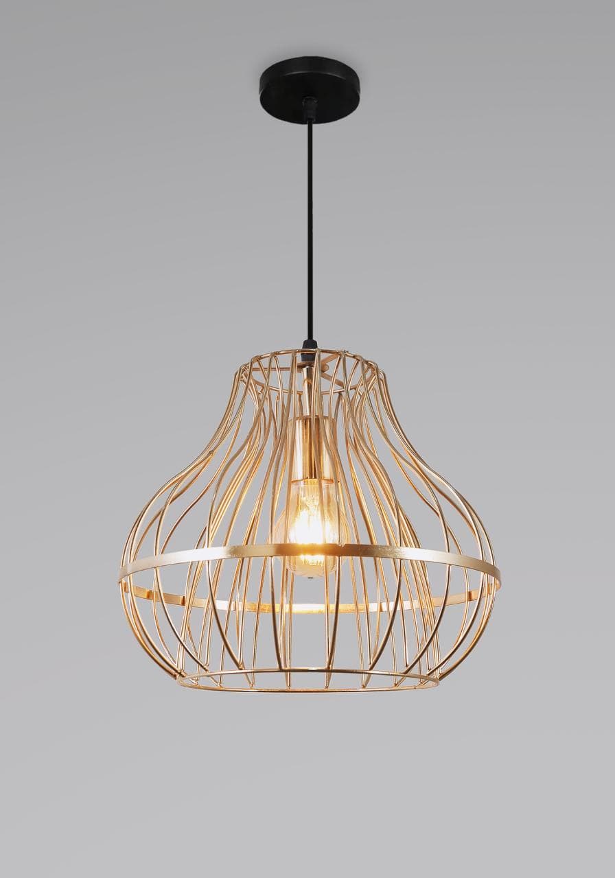 Multi-Head Industrial Pendant Light – Dining & Living Spaces. - View 1