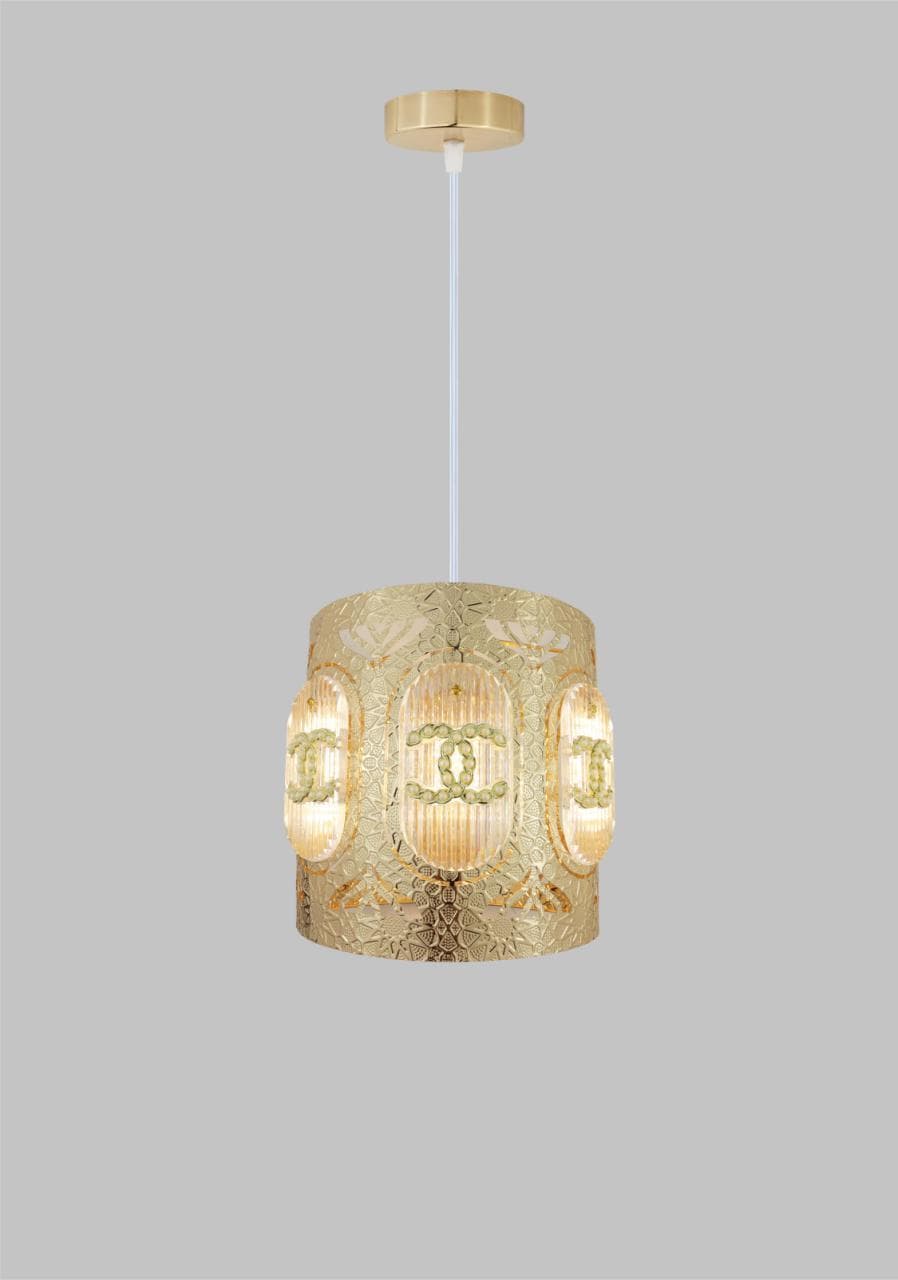 Premium Gold Drop Light – Statement Pendant Lamp for Modern Interiors. - View 1