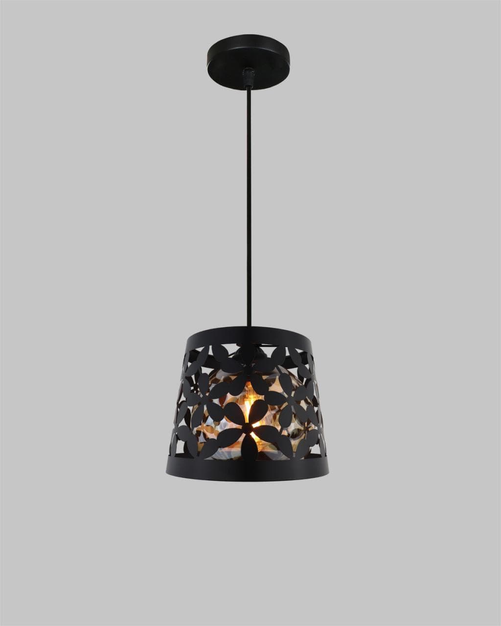 Retro Industrial Hanging Ceiling Light – Edison Bulb Compatible. - View 1